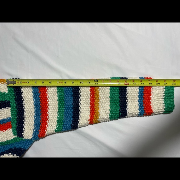 The Elder Statesman Off-White Varied Stripe Sweater - Picture 16 of 16